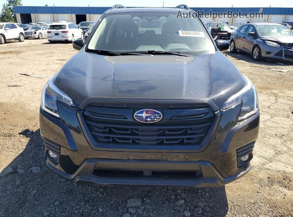 JF2SKADC6RH450569 2024 SUBARU FORESTER Black Դիմացի տեսք