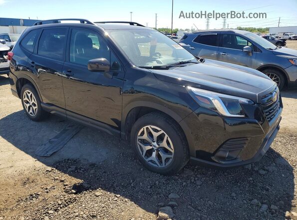 JF2SKADC6RH450569 2024 SUBARU FORESTER Black Առջևի աջ