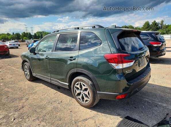 JF2SKADC7NH437405 2022 SUBARU FORESTER Green Tył lewy
