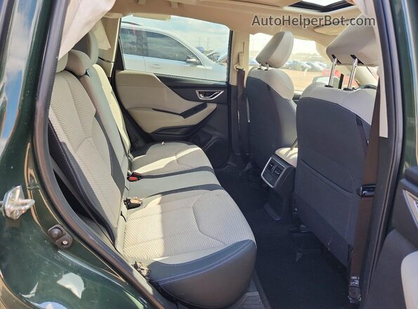 JF2SKADC7NH437405 2022 SUBARU FORESTER Green Widok tylnych siedzeń