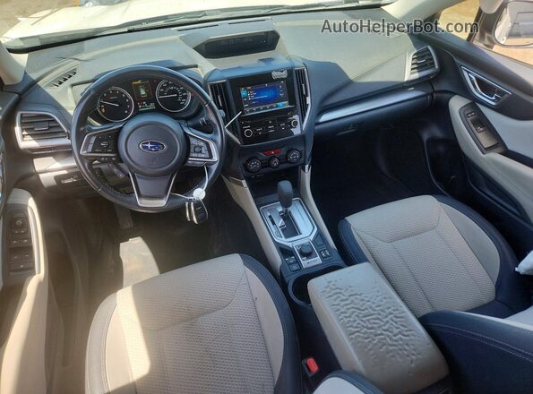 JF2SKADC7NH444743 2022 SUBARU FORESTER White Dashboard view