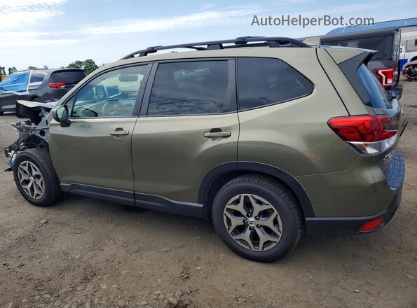 JF2SKADC7NH450686 2022 SUBARU FORESTER Green უკანა მარცხენა
