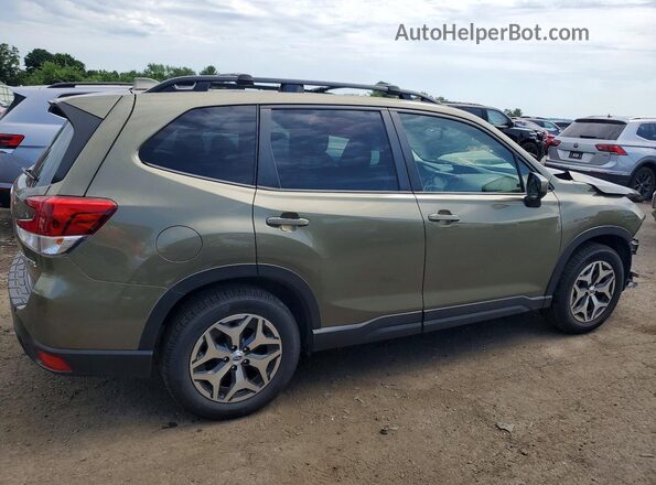 JF2SKADC7NH450686 2022 SUBARU FORESTER Green უკანა მარჯვენა