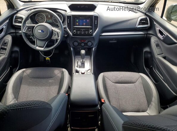 JF2SKADC7NH450686 2022 SUBARU FORESTER Green წინა პანელის ხედი