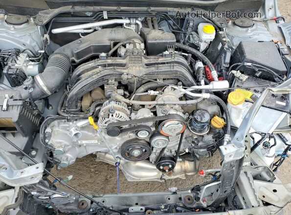 JF2SKADC7NH450686 2022 SUBARU FORESTER Green ძრავის განყოფილების ხედი