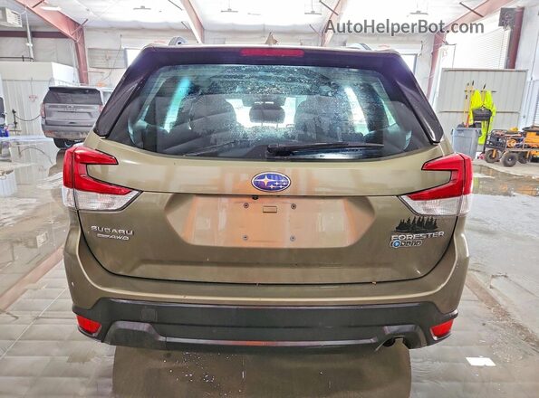 JF2SKADC7PH520965 2023 SUBARU FORESTER Green Вид ззаду