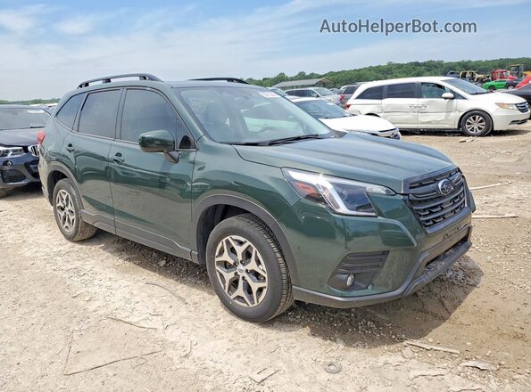 JF2SKADC7RH473147 2024 SUBARU FORESTER Green წინა მარჯვენა