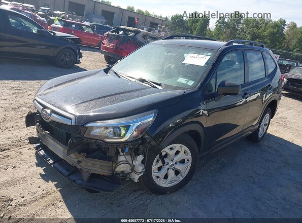 JF2SKADC8LH473472 2020 SUBARU FORESTER Black Przód lewy