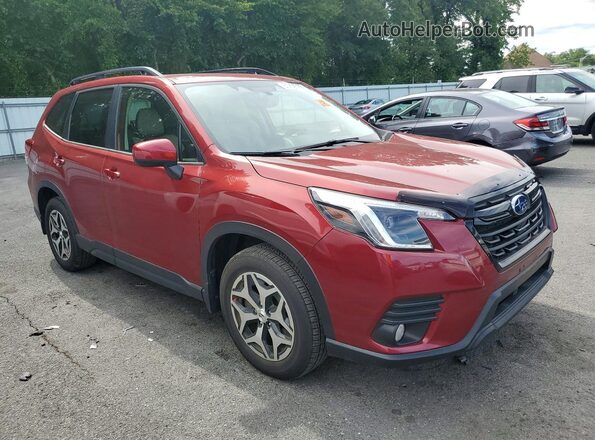 JF2SKADC8PH519825 2023 SUBARU FORESTER Burgundy Delantero derecho