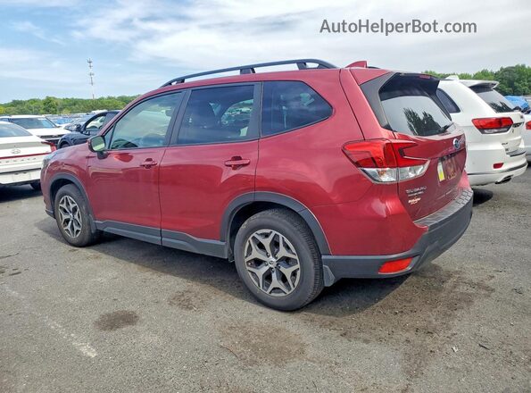 JF2SKADC8PH519825 2023 SUBARU FORESTER Burgundy Trasero izquierdo