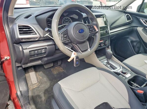 JF2SKADC8PH519825 2023 SUBARU FORESTER Burgundy Vista del salpicadero