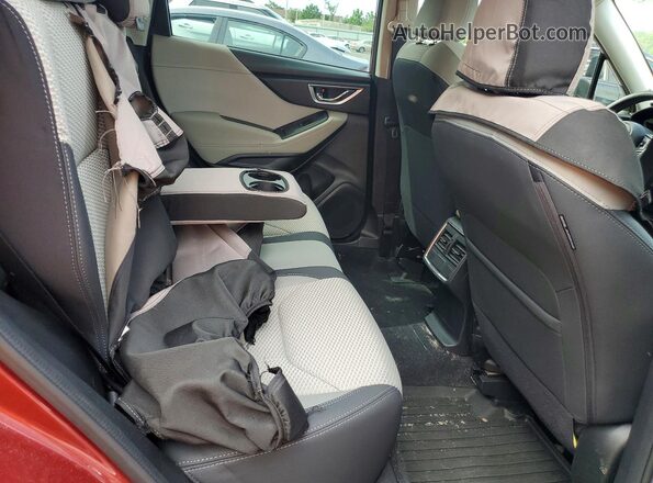 JF2SKADC8PH519825 2023 SUBARU FORESTER Burgundy Vista interior trasera