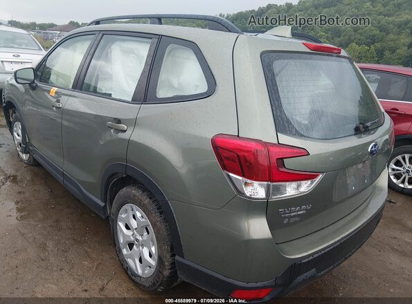 JF2SKADC9MH415338 2021 SUBARU FORESTER Green უკანა მარცხენა