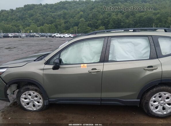 JF2SKADC9MH415338 2021 SUBARU FORESTER Green სალონის 360-გრადუსიანი ხედი