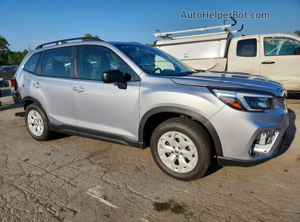 JF2SKADC9MH420233 2021 SUBARU FORESTER Silver Przód prawy