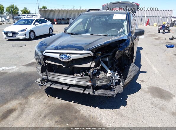 JF2SKADC9MH582833 2021 SUBARU FORESTER Black Вид спереду
