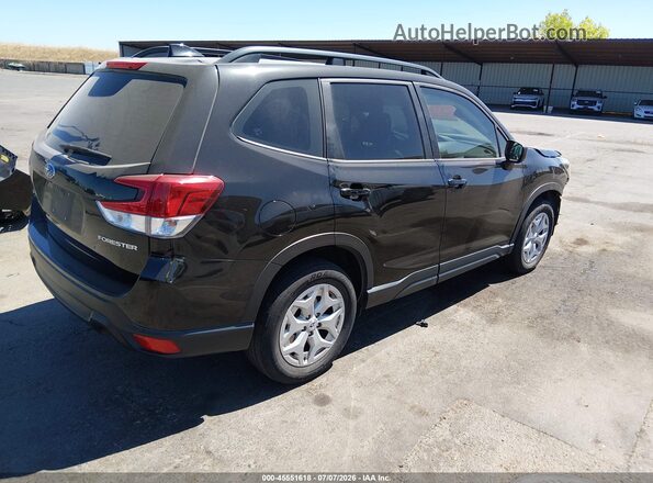 JF2SKADC9MH582833 2021 SUBARU FORESTER Black Задня права чверть