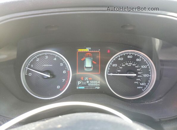 JF2SKADC9PH406448 2023 SUBARU FORESTER Gray Instrument cluster view
