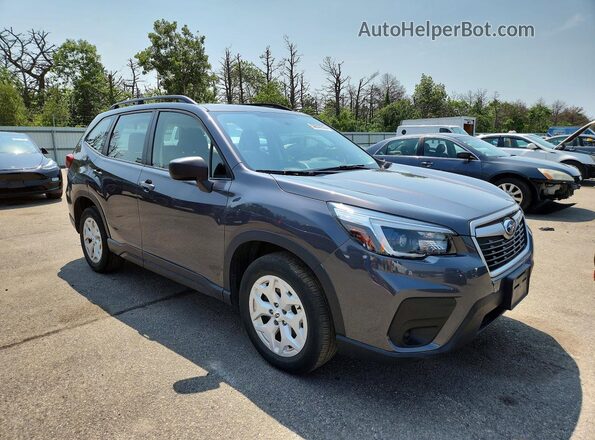 JF2SKADCXMH568357 2021 SUBARU FORESTER Gray Front right