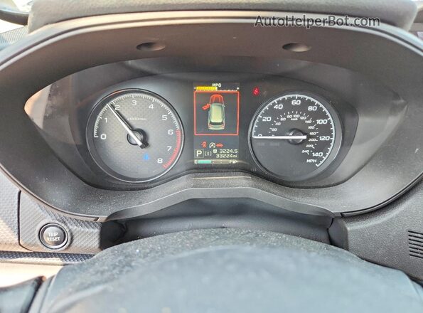 JF2SKADCXMH568357 2021 SUBARU FORESTER Gray Instrument cluster view