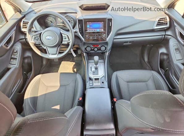 JF2SKADCXMH568357 2021 SUBARU FORESTER Gray Dashboard view