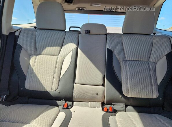 JF2SKADCXRH403349 2024 SUBARU FORESTER Red უკანა სავარძლების ხედი