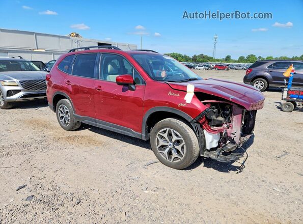 JF2SKADCXRH403349 2024 SUBARU FORESTER Red წინა მარჯვენა