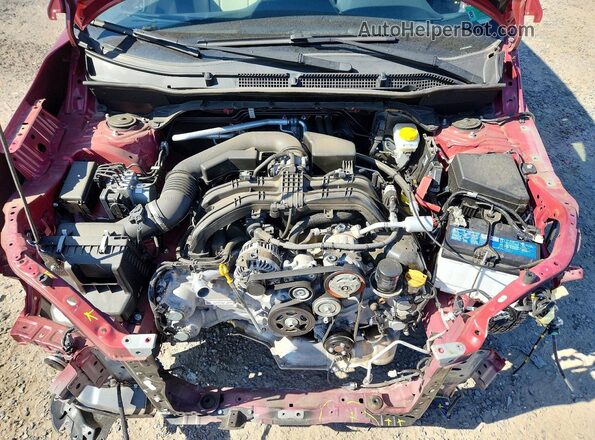 JF2SKADCXRH403349 2024 SUBARU FORESTER Red ძრავის განყოფილების ხედი