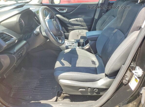 JF2SKADCXRH503371 2024 SUBARU FORESTER Black Вид салону спереду