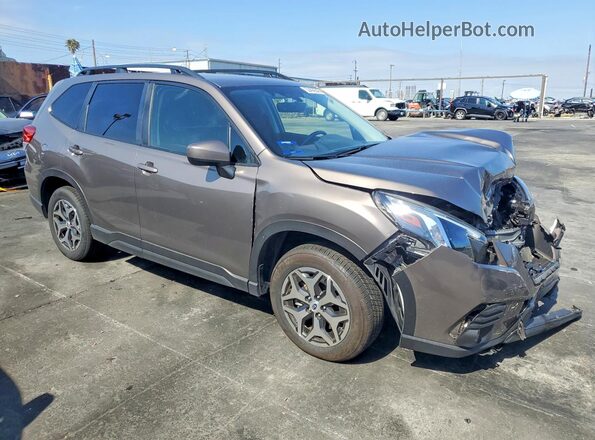 JF2SKAEC0PH482252 2023 SUBARU FORESTER Серый Передняя правая четверть