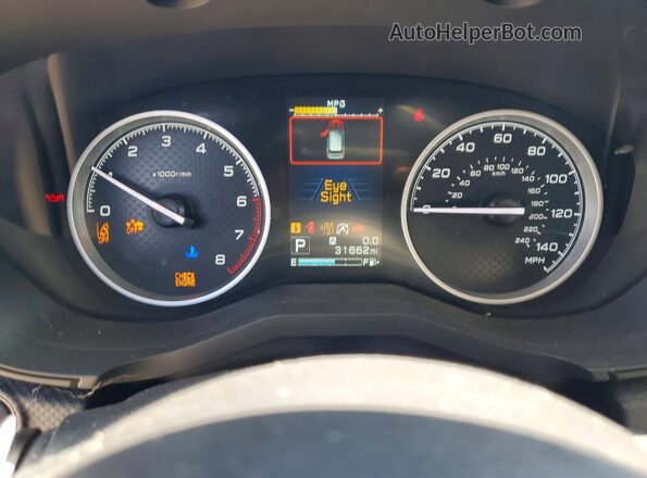 JF2SKAEC0PH482252 2023 SUBARU FORESTER Серый Вид щитка приборов