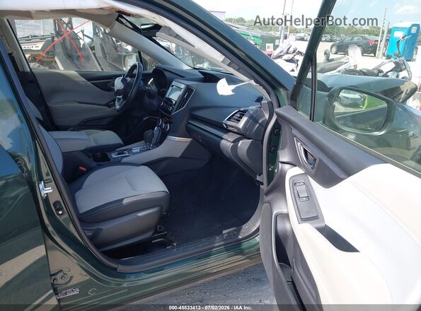 JF2SKAEC1PH503447 2023 SUBARU FORESTER Green Front interior view