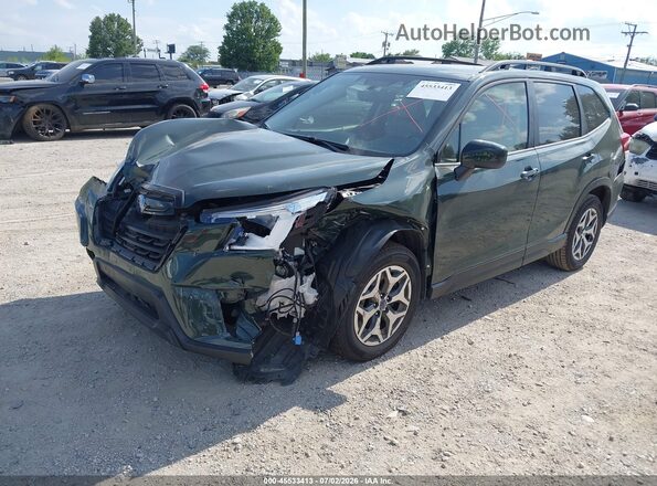 JF2SKAEC1PH503447 2023 SUBARU FORESTER Green Front left