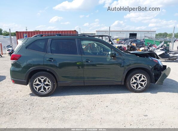 JF2SKAEC1PH503447 2023 SUBARU FORESTER Green Rear interior view