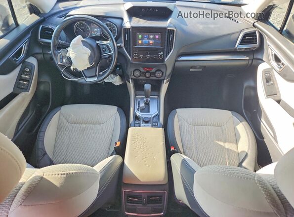 JF2SKAEC2KH443039 2019 SUBARU FORESTER White Widok deski rozdzielczej