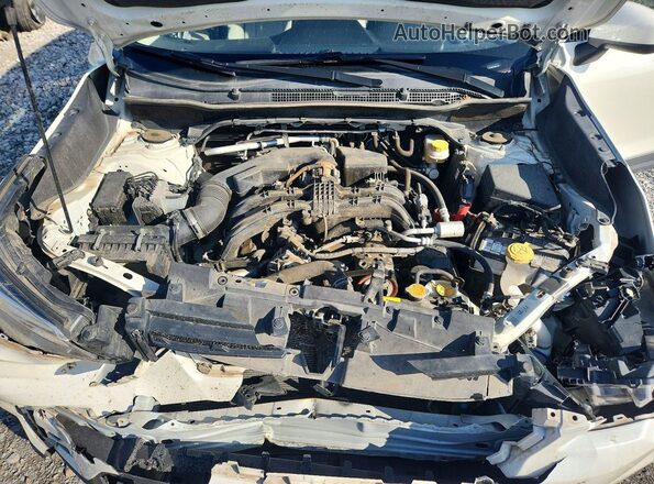 JF2SKAEC2KH443039 2019 SUBARU FORESTER White Widok komory silnika