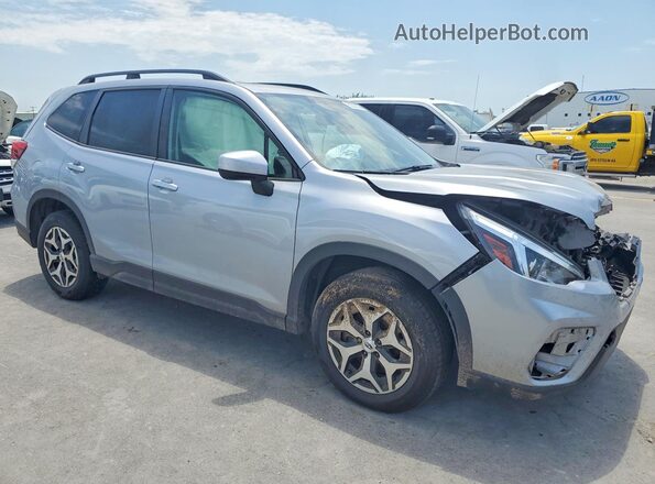 JF2SKAEC2KH525093 2019 SUBARU FORESTER Silver Przód prawy