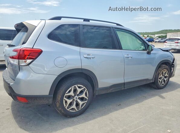 JF2SKAEC2KH525093 2019 SUBARU FORESTER Silver Tył prawy