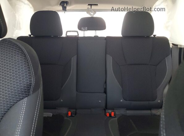 JF2SKAEC2KH525093 2019 SUBARU FORESTER Silver Widok tylnych siedzeń