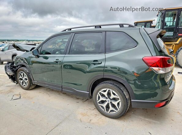 JF2SKAEC2NH504488 2022 SUBARU FORESTER Green Rear left