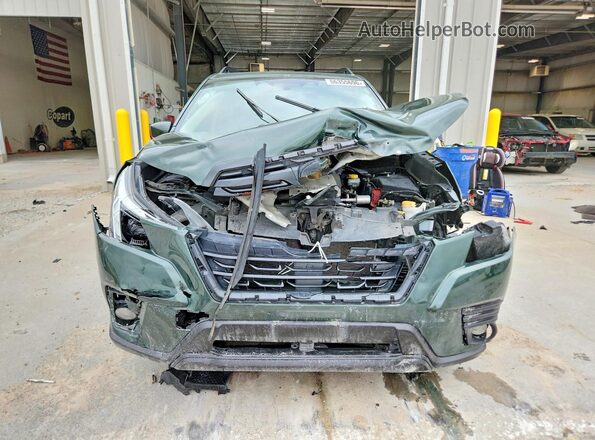 JF2SKAEC2NH504488 2022 SUBARU FORESTER Green Front view