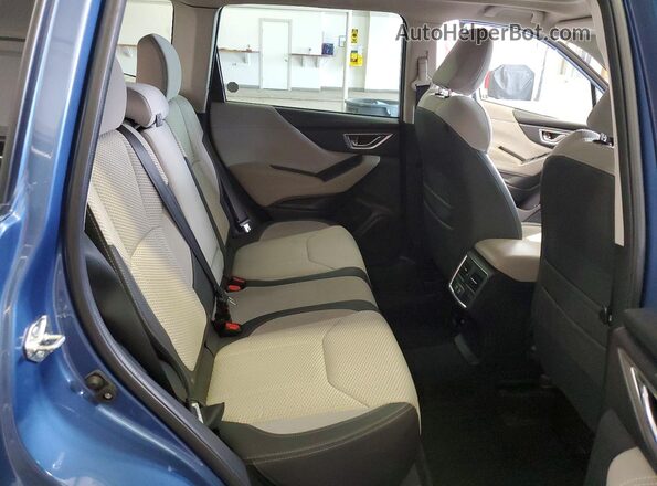JF2SKAEC3NH412726 2022 SUBARU FORESTER Blue Սալոնի հետևի տեսք