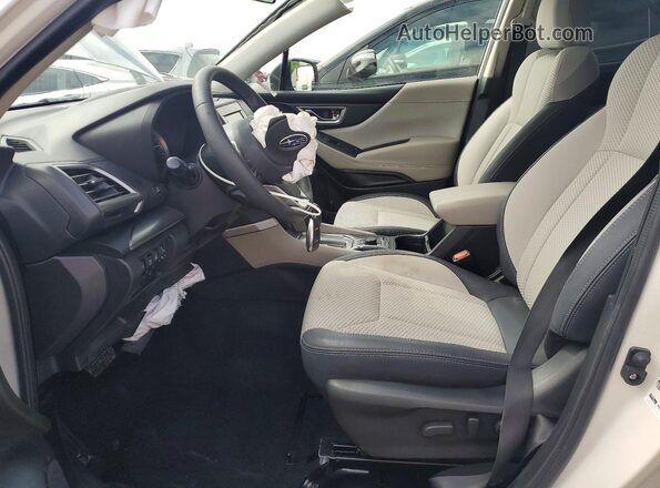 JF2SKAEC3PH454705 2023 SUBARU FORESTER White Widok wnętrza z przodu