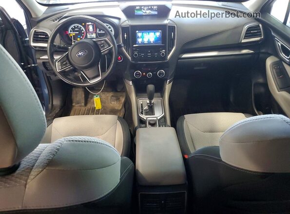 JF2SKAEC4NH432385 2022 SUBARU FORESTER Blue წინა პანელის ხედი
