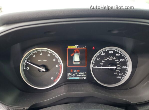 JF2SKAEC5NH415367 2022 SUBARU FORESTER Silver ხელსაწყოთა პანელის ხედი