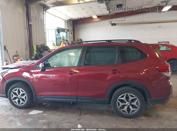 JF2SKAEC7PH416619 2023 SUBARU FORESTER Red Սալոնի 360 աստիճան տեսք