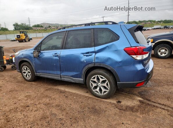 JF2SKAEC7PH424543 2023 SUBARU FORESTER Синий Задняя левая четверть