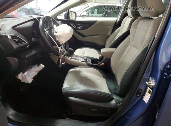 JF2SKAEC7PH427314 2023 SUBARU FORESTER Blue Widok wnętrza z przodu