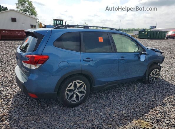 JF2SKAEC8NH402662 2022 SUBARU FORESTER Blue Tył prawy