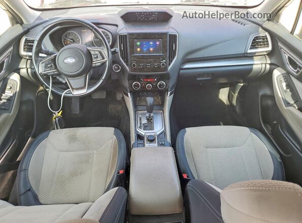 JF2SKAECXNH420967 2022 SUBARU FORESTER Red Vista del salpicadero